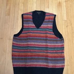 Brooks Brothers sweater vest 100% wool size XXL
